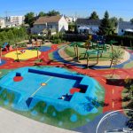 Outdoor Children Playground area safety