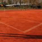 Outdoor sports court maintenence